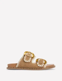 Flats | Sandals-Boden Alberta Footbed Sandal- Tan