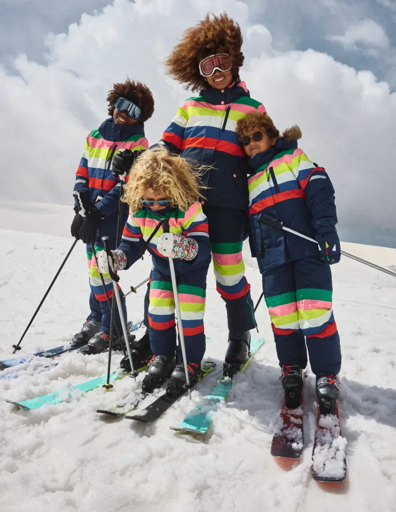 Coats & Jackets-Boden All-Weather Waterproof Coat-Rainbow Stripe RainbowStripe