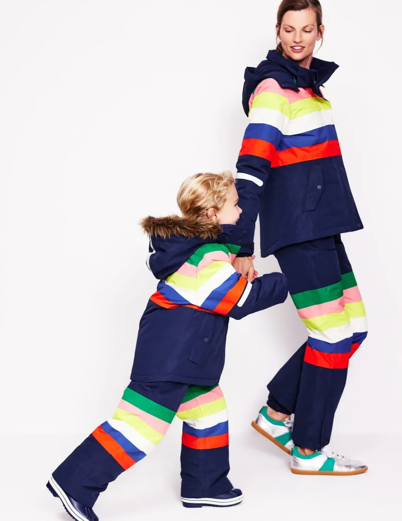 Coats & Jackets-Boden All-weather Waterproof Pants-Rainbow Stripe RainbowStripe