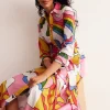 Petite Dresses | Midi-Boden Amy Cotton Midi Shirt Dress-Multi, Sunshine Multi,Sunshine