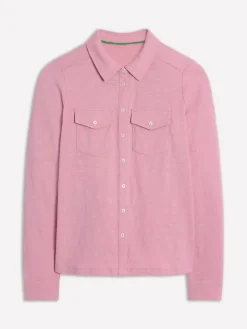 Shirts | T-Shirts & Tanks-Boden Amy Jersey Shirt-Formica Pink FormicaPink