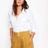 Shirts | T-Shirts & Tanks-Boden Amy Jersey Shirt- White
