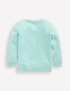 Sweatshirts & Hoodies | Tops & T-Shirts-Boden Applique Sweatshirt-Spring Green Daisy Fairy SpringGreenDaisyFairy