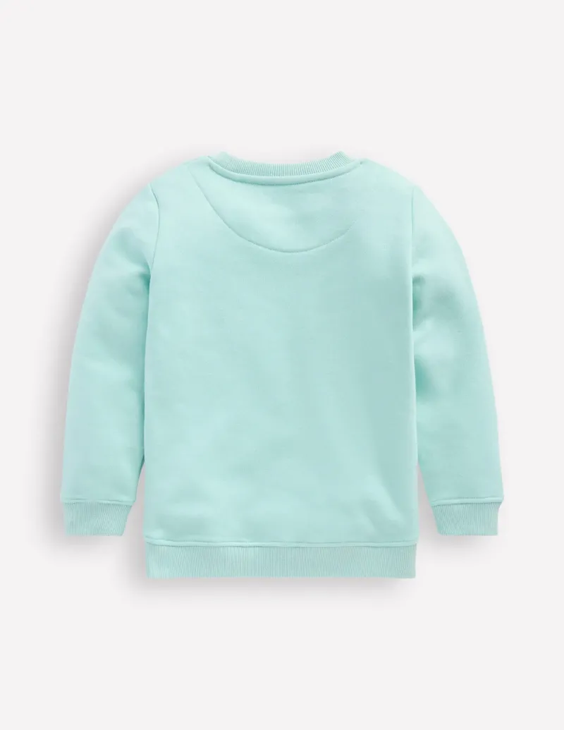 Sweatshirts & Hoodies | Tops & T-Shirts-Boden Applique Sweatshirt-Spring Green Daisy Fairy SpringGreenDaisyFairy