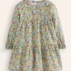 Dresses-Boden Betsy Tiered Twirly Dress-Multi Meadow Floral MultiMeadowFloral