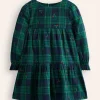 Dresses-Boden Betsy Tiered Twirly Dress-Blackwatch Check Holly BlackwatchCheckHolly