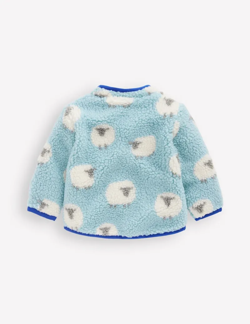 Coats & Jackets-Boden Borg Fleece-Vintage Blue Sheep VintageBlueSheep