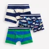Socks & Underwear-Boden Boxers 3 Pack-Shark stripe Sharkstripe