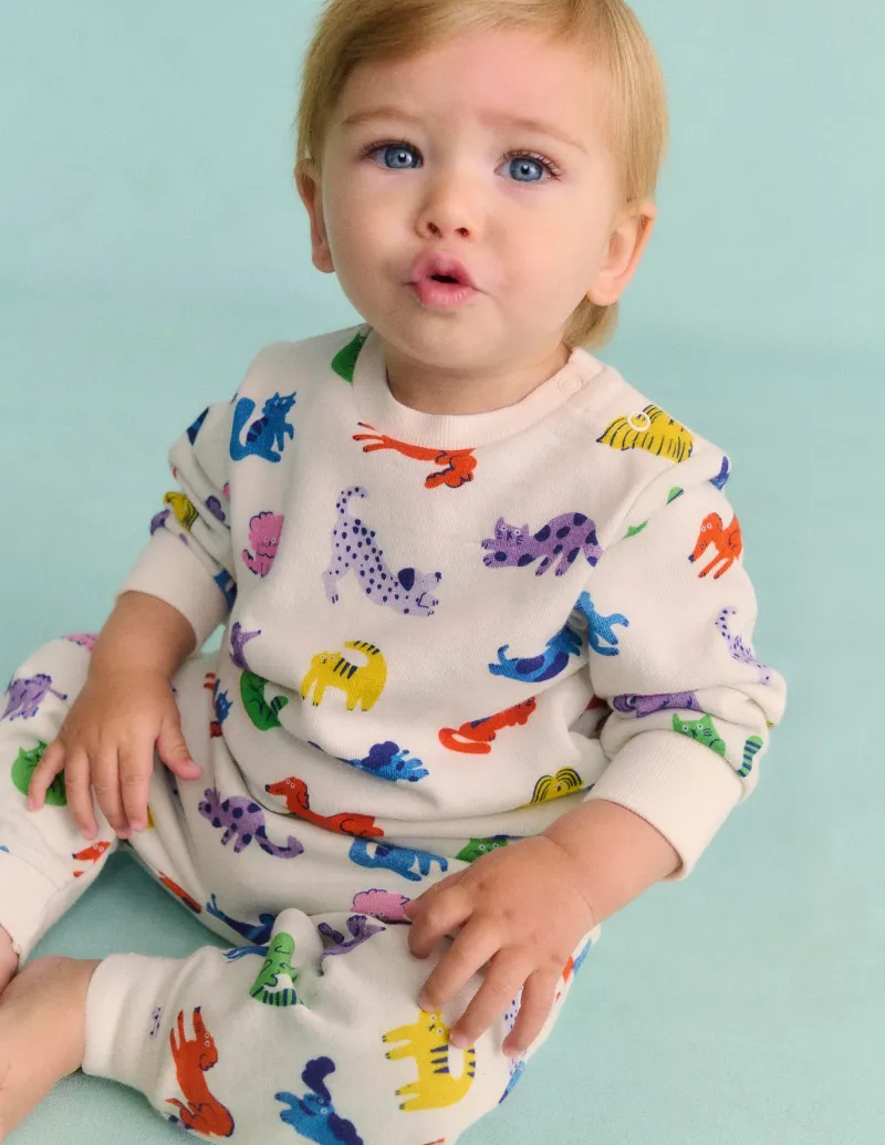 Bottoms-Boden Boys Joggers-Multi Rainbow Pets MultiRainbowPets