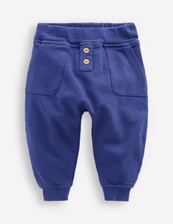 Bottoms-Boden Boys Joggers-Starboard Blue StarboardBlue