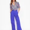 Pants-Boden Brompton Wide Leg Trousers-Bright Blue BrightBlue