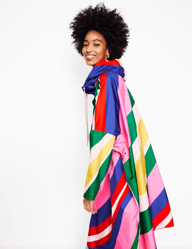 Jackets & Coats-Boden Cagool Pack-a-mac-Rainbow Cascade RainbowCascade
