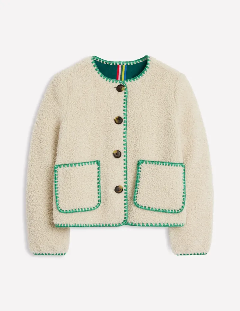 Jackets & Coats-Boden Chelsea Casual Jacket-Neutral Borg NeutralBorg