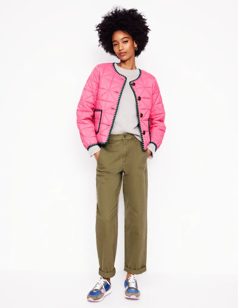 Jackets & Coats-Boden Chelsea Casual Jacket-Sorbet Pink SorbetPink