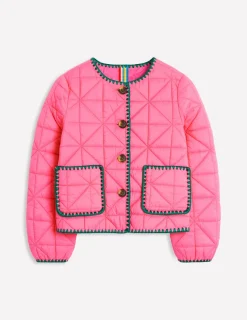 Jackets & Coats-Boden Chelsea Casual Jacket-Sorbet Pink SorbetPink