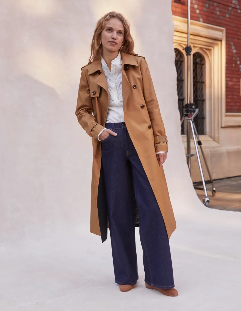 Jackets & Coats-Boden Cheltenham Trench Coat-Multi, Heart Spectrum Multi,HeartSpectrum