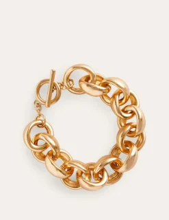 Jewelry-Boden Chunky Chain Bracelet- Gold