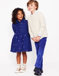 Pants & Jeans-Boden Chunky Cord Pull On Pants-Sapphire Blue Toadstool SapphireBlueToadstool