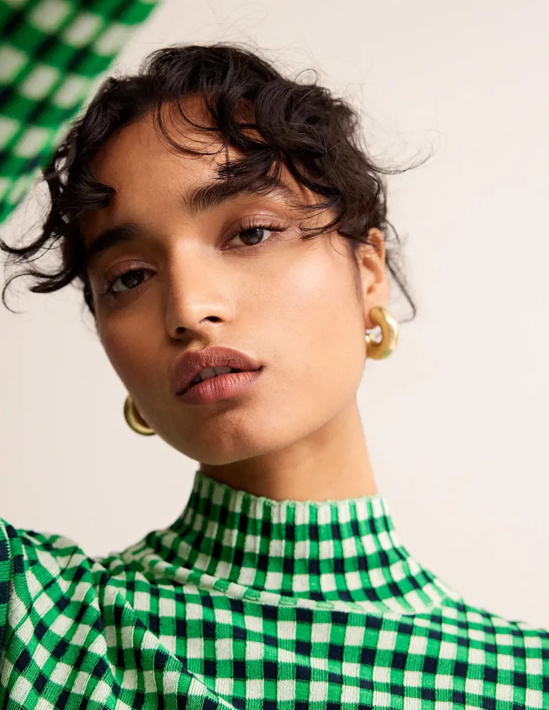 Jewelry-Boden Chunky Small Hoop Earrings- Gold