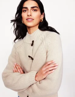 Sweaters & Cardigans-Boden Chunky Wool Cardigan-Warm Ivory WarmIvory