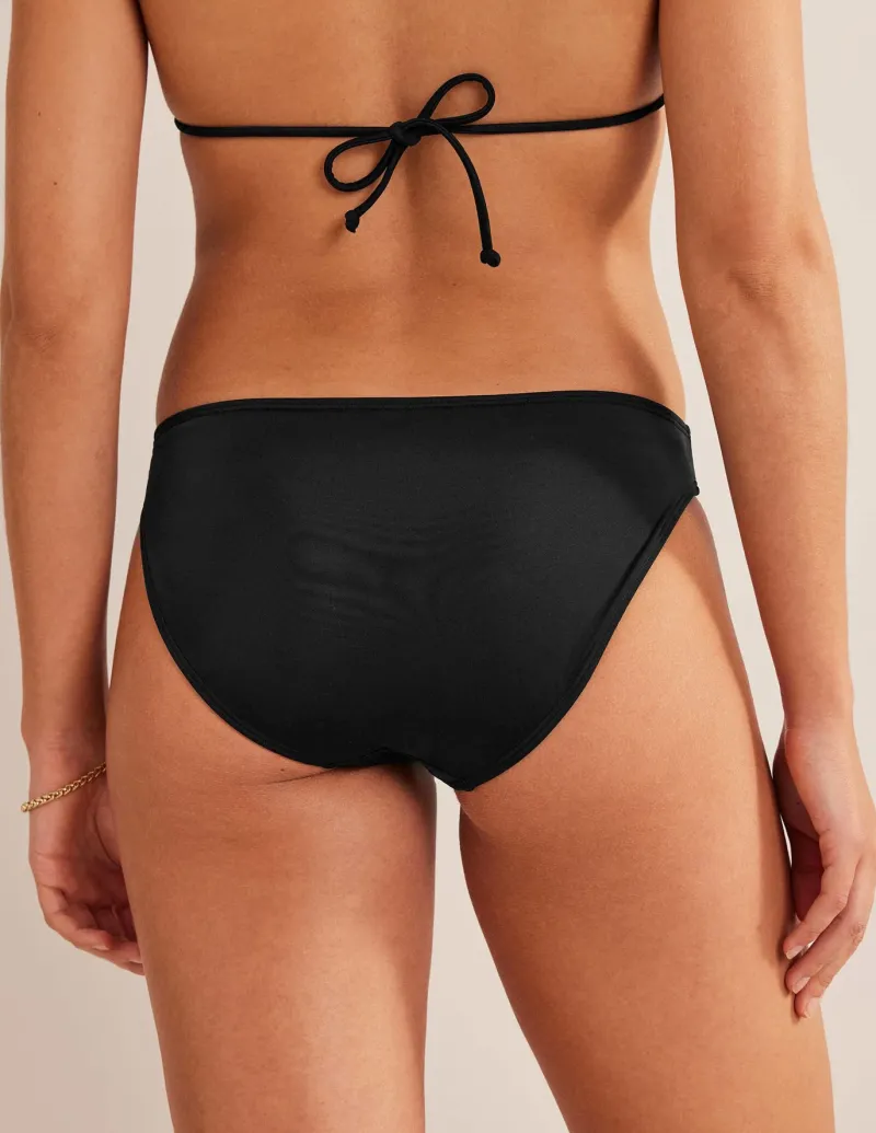 Swimwear-Boden Classic Bikini Bottoms- Black