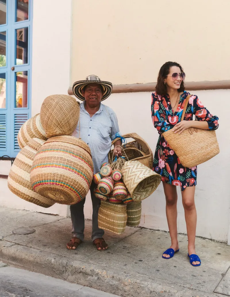 Dresses & Jumpsuits-Boden Cleo Tie Waist Linen Dress-Multi, Tropic Parrot Multi,TropicParrot