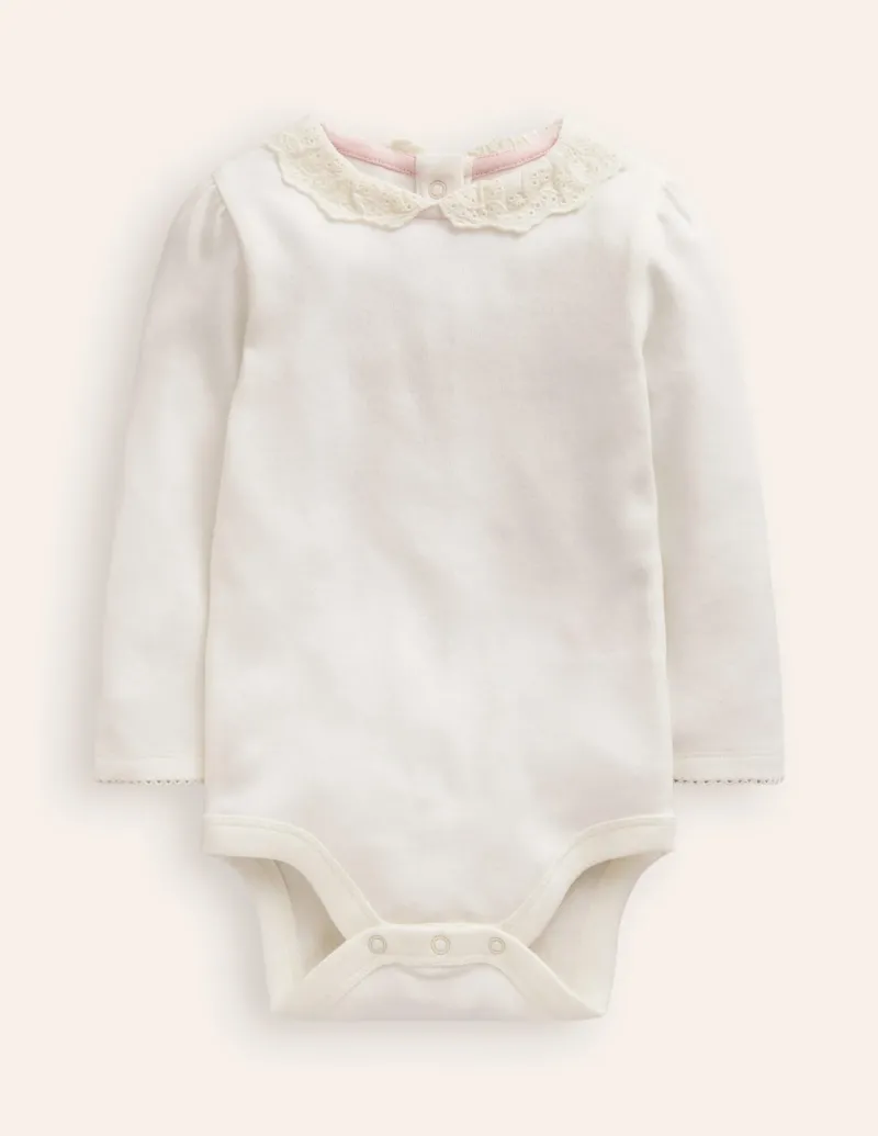 Tops & Bodysuits-Boden Collared Body- Ivory