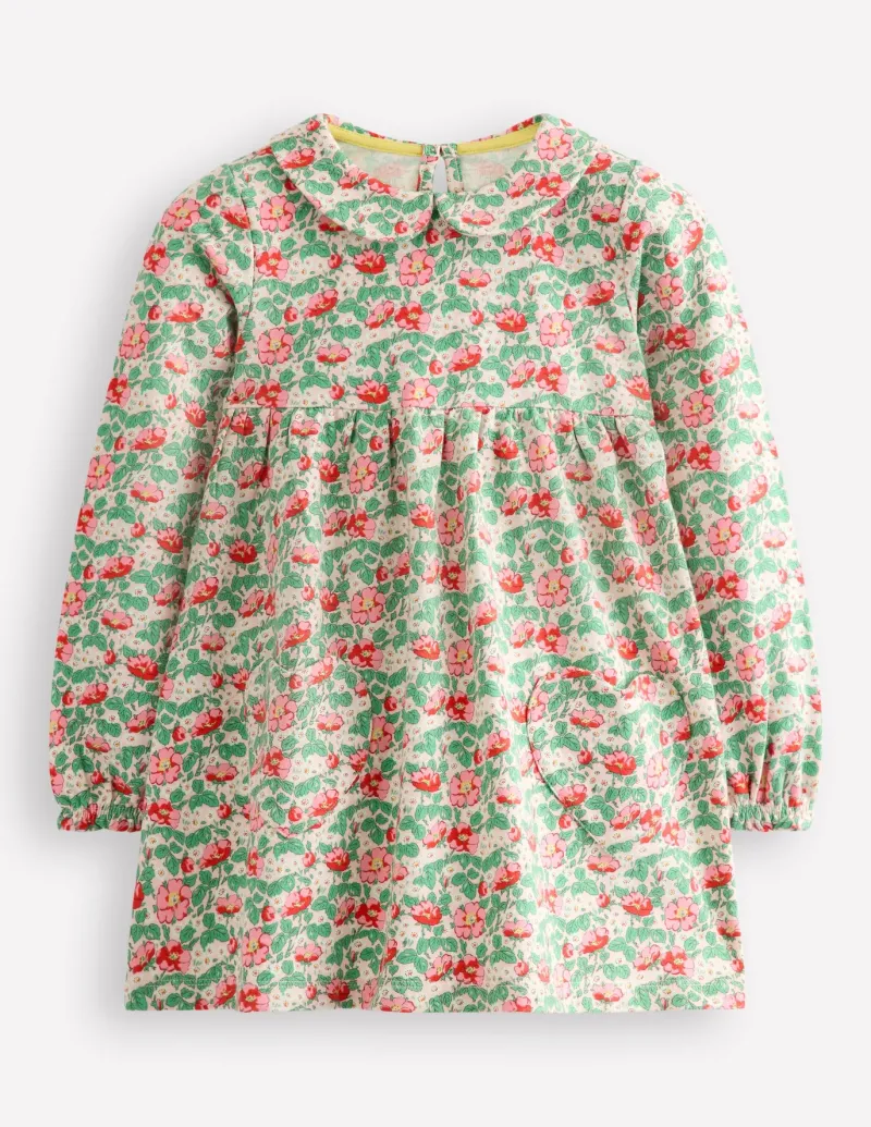 Tunics | Tops & T-Shirts-Boden Collared Tunic-Chalk Pink Wild Rose ChalkPinkWildRose