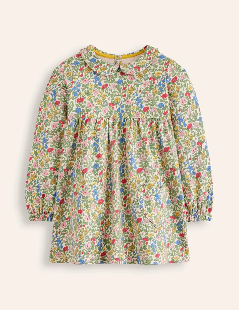 Tops & T-Shirts | Tunics-Boden Collared Tunic-Multi Meadow Floral MultiMeadowFloral