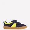 Shoes, Sneakers & Boots | Shoes, Sneakers & Boots-Boden Colourblock Low Tops-College Navy/Neon CollegeNavy/Neon