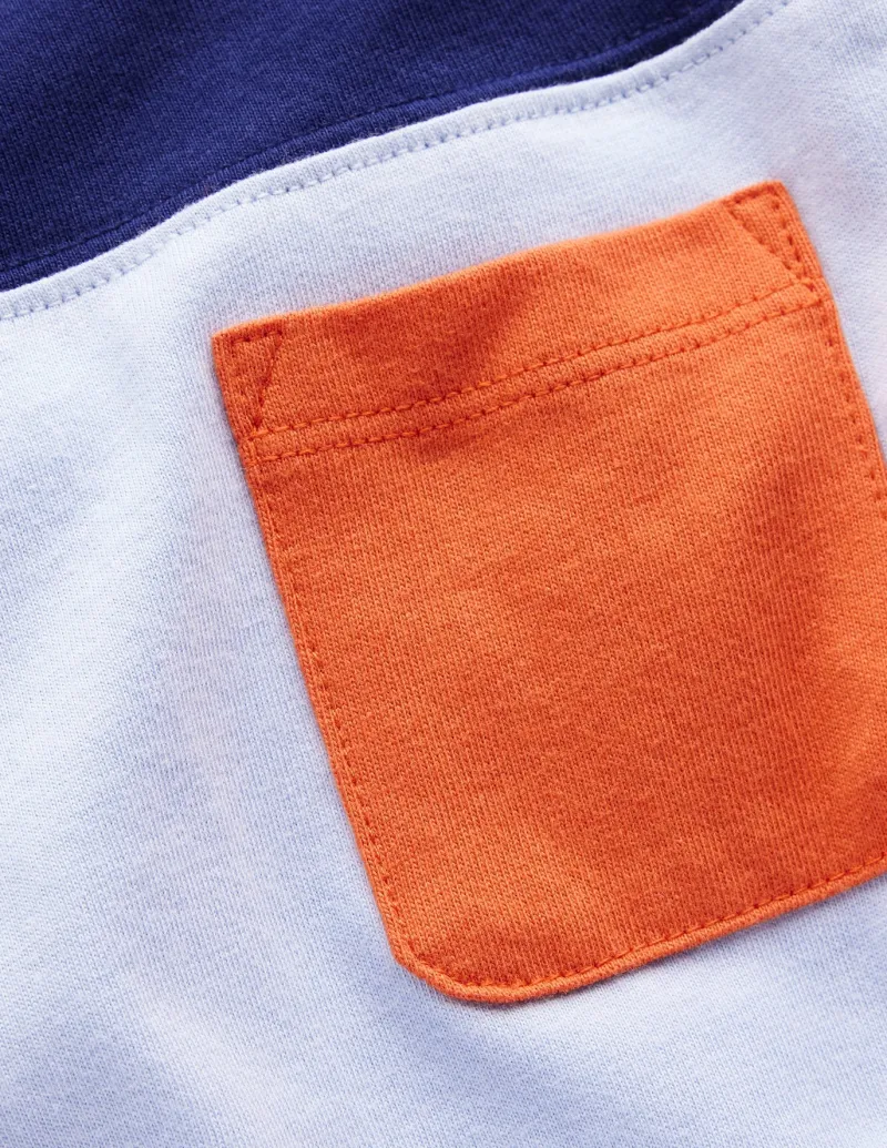 Tops, T-Shirts & Polos-Boden Colourblock T-shirt-Glacier Blue Colourblock GlacierBlueColourblock