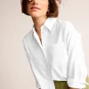 Shirts | Tops & Blouses-Boden Connie Relaxed Cotton Shirt- White