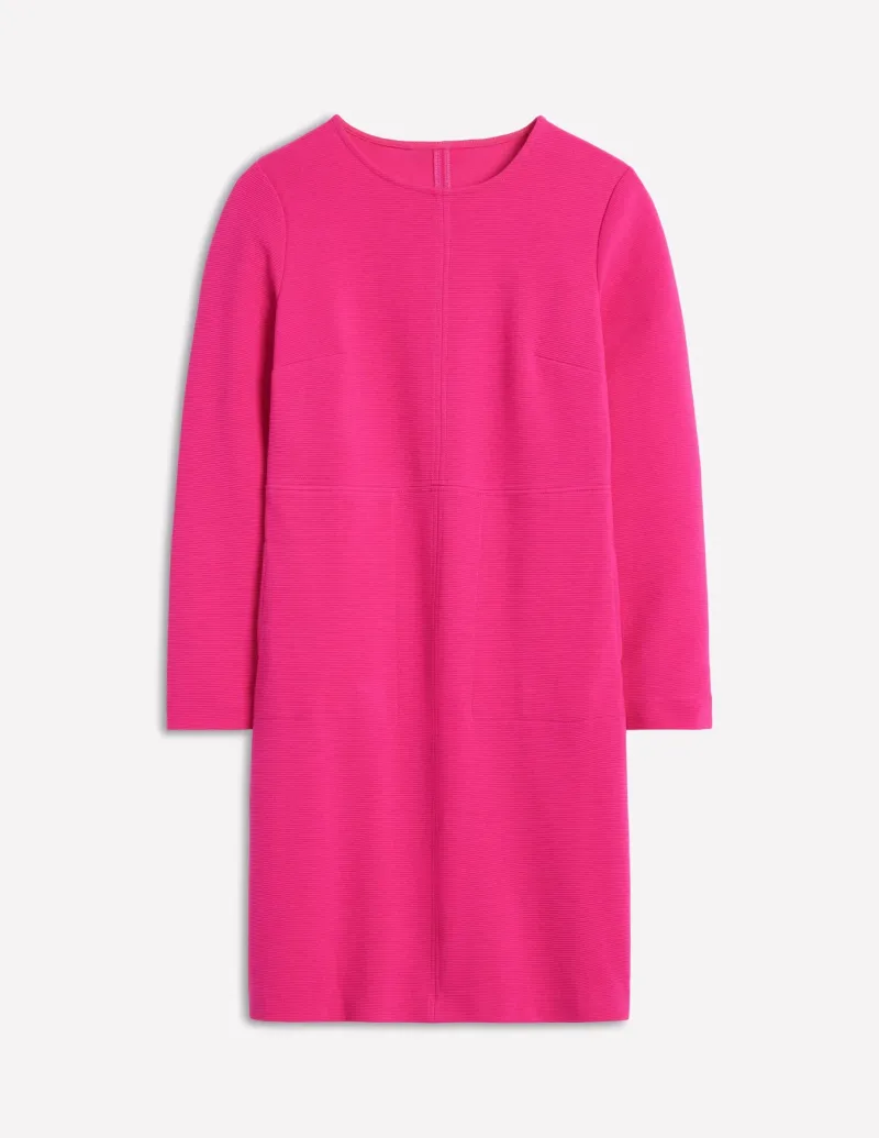 Dresses & Jumpsuits | Petite Dresses-Boden Cornelia Ottoman Dress-Pink Peony PinkPeony