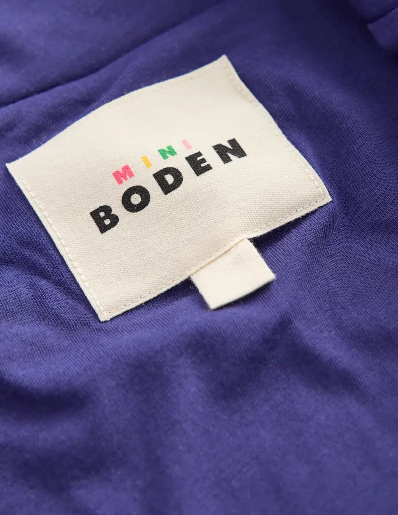 Coats & Jackets-Boden Cosy Borg Jacket-Twilight Blue Planets TwilightBluePlanets