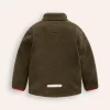 Coats & Jackets-Boden Cosy Windproof Fleece-Classic Khaki ClassicKhaki