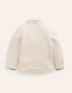 Coats & Jackets-Boden Cosy Windproof Fleece-Natural Sherpa NaturalSherpa