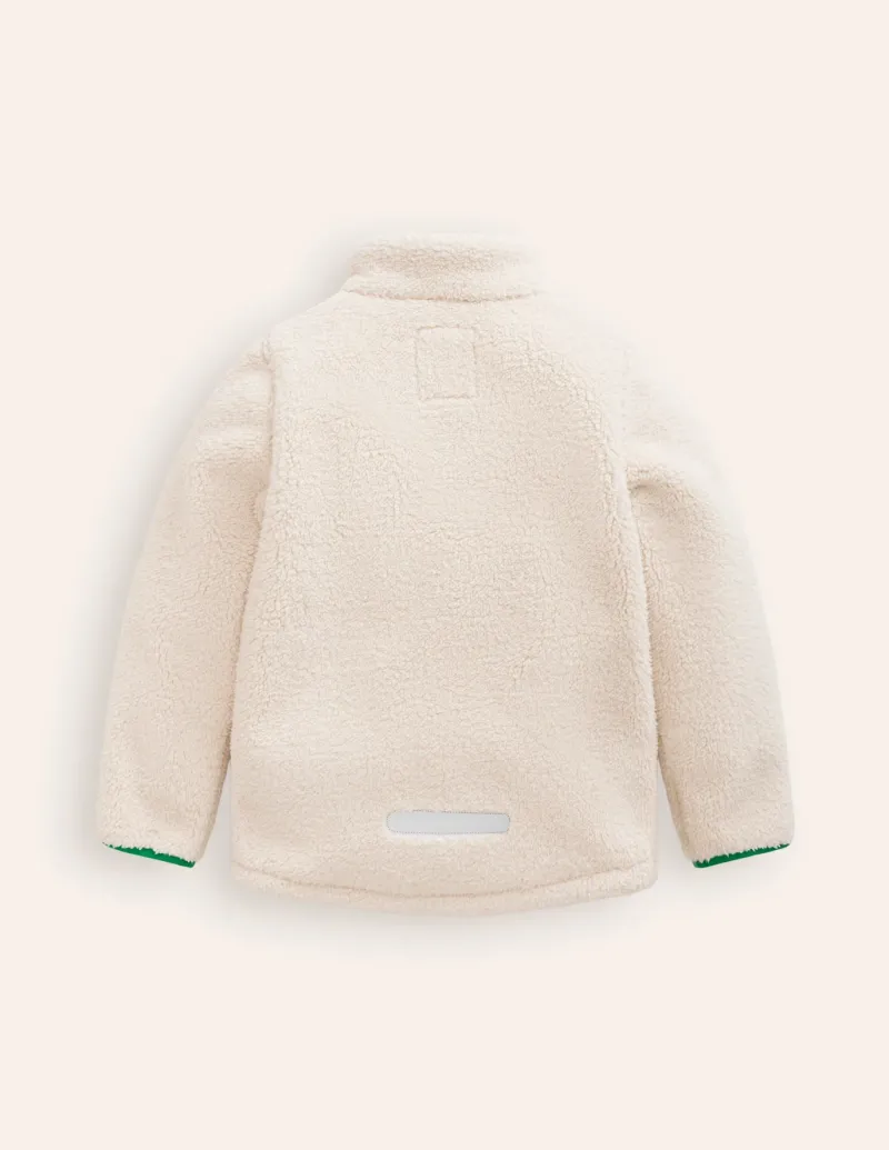 Coats & Jackets-Boden Cosy Windproof Fleece-Natural Sherpa NaturalSherpa