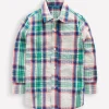 Shirts | Tops, T-Shirts & Polos-Boden Cotton Shirt-Bright Blue Check BrightBlueCheck