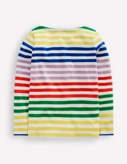 Tops & T-Shirts-Boden Ella Breton-Multi Stripe MultiStripe