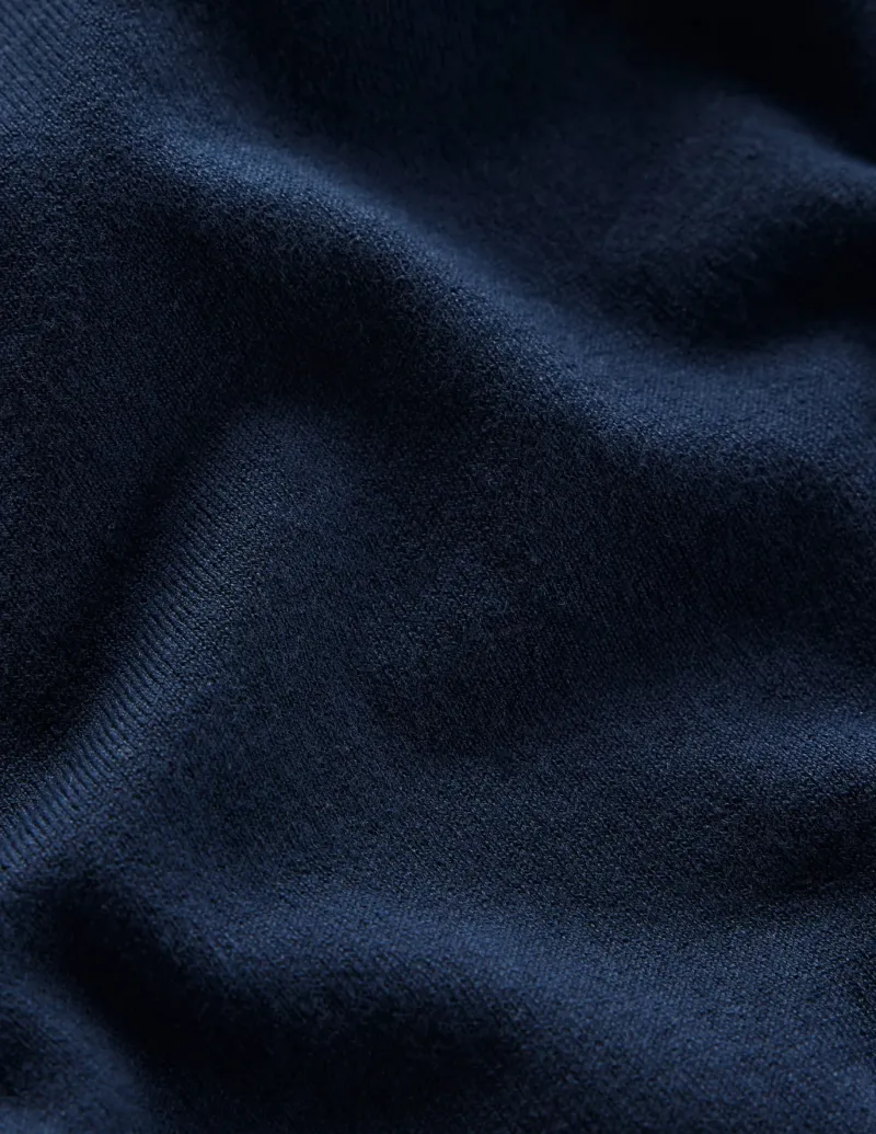 Sweaters & Cardigans-Boden Emilia Cotton Crew Sweater- Navy