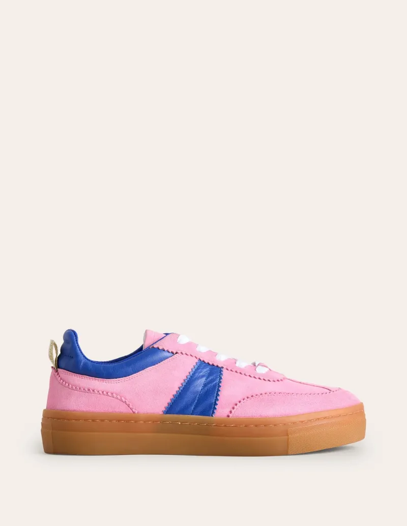 Nightwear & Lougewear | Flats-Boden Erin Flatform Sneakers- Pink