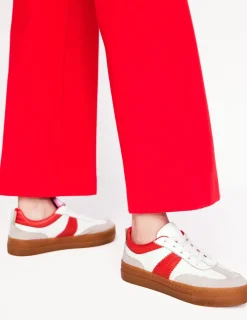 Nightwear & Lougewear | Flats-Boden Erin Flatform Tennis Trainer-Ecru Stripe EcruStripe