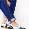Flats | Nightwear & Lougewear-Boden Erin Retro Tennis Sneakers- Denim
