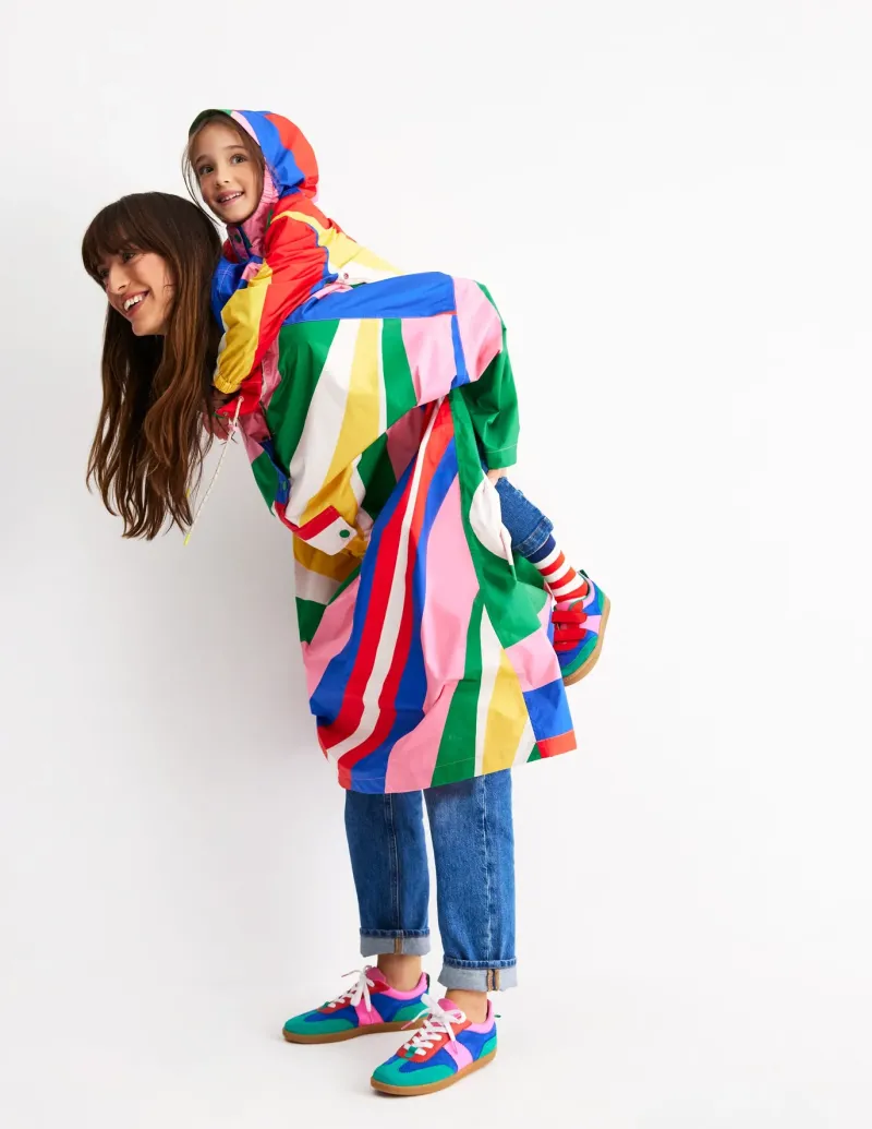 Flats | Nightwear & Lougewear-Boden Erin Retro Tennis Trainers-Multi Colourblock MultiColourblock