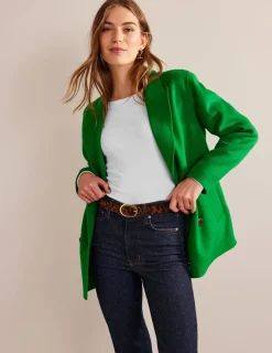 T-Shirts & Tanks | Tops & Blouses-Boden Essential Boat-Neck Jersey Top- White