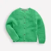 Sweaters & Cardigans-Boden Essential Crew Neck Cardigan-Sapling Green SaplingGreen