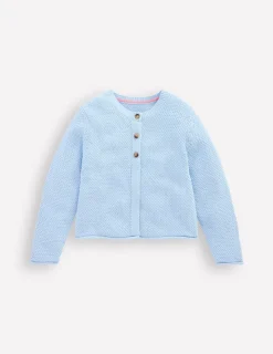 Sweaters & Cardigans-Boden Everyday Cotton Cardigan-Glacier Blue GlacierBlue