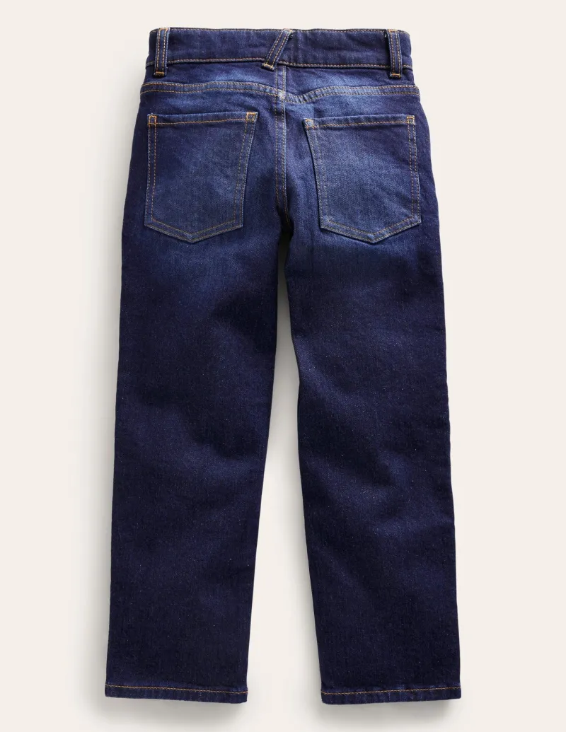 Pants & Jeans-Boden Everyday Straight Jeans-Dark Wash Denim DarkWashDenim