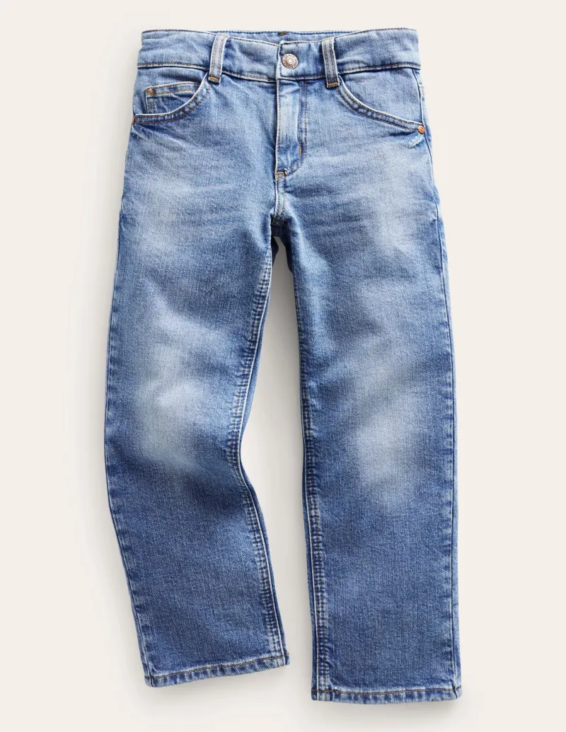 Pants & Jeans-Boden Everyday Straight Jeans-Mid Wash Denim MidWashDenim