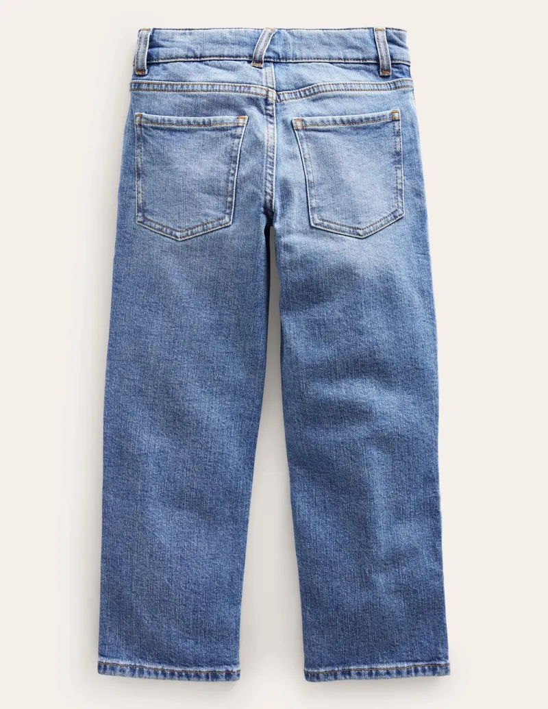 Pants & Jeans-Boden Everyday Straight Jeans-Mid Wash Denim MidWashDenim